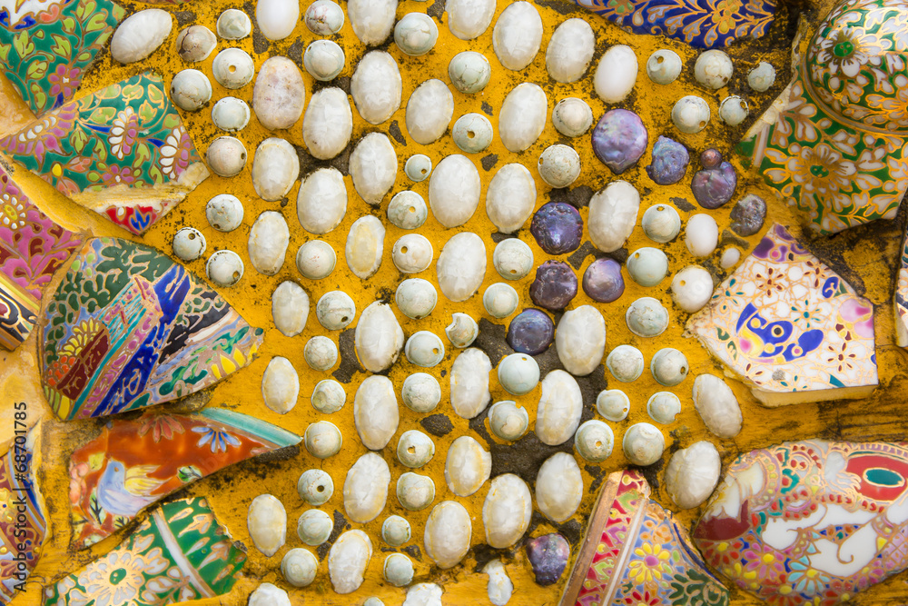Colorful ceramic background Colorful ceramic background