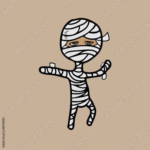 Mummy human monster