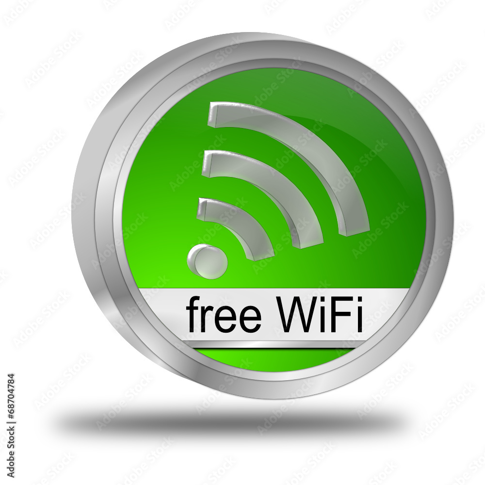 free WiFi Wlan Button free WiFi Wlan Button