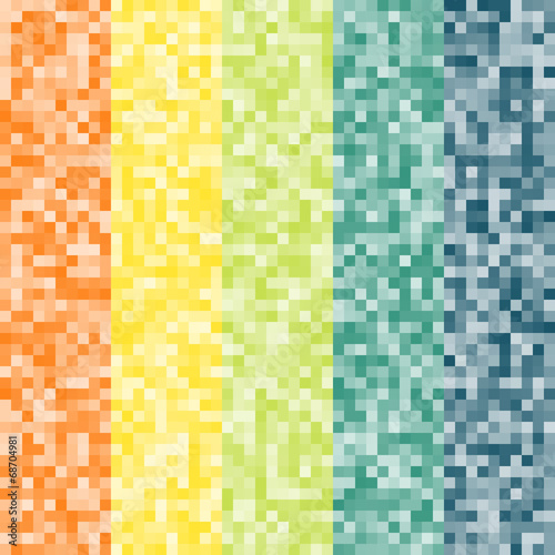 Abstract pixel colorful background