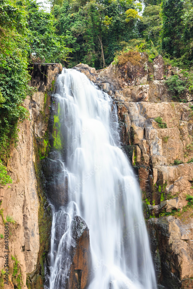 Haew narok waterfall, khao yai national park, Thailand Haew narok waterfall, khao yai national park, Thailand