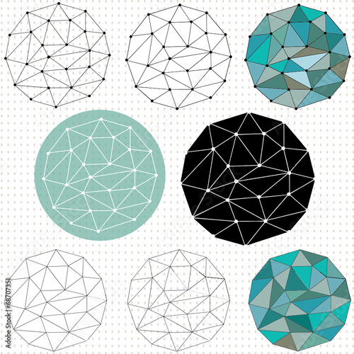 mosaic circular patterns