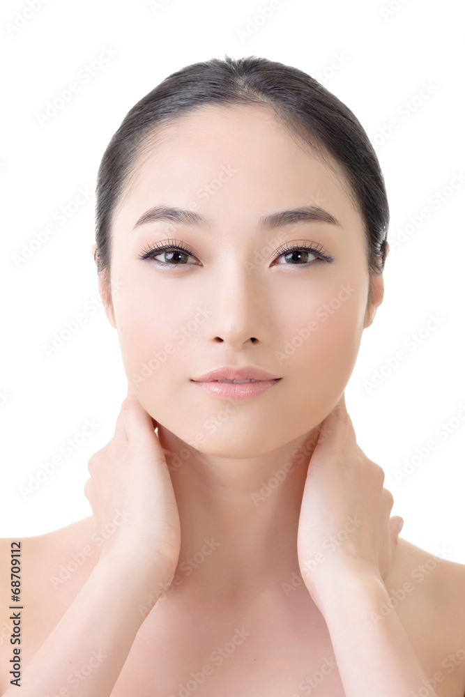 Asian beauty face