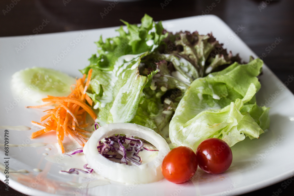 vegetable salad vegetable salad
