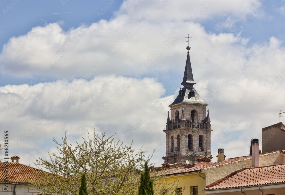 Bell tower of the Cathedral of the Holy Child, Alcala de Henares