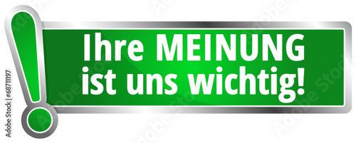 Ihre Meinung ist uns wichtig!