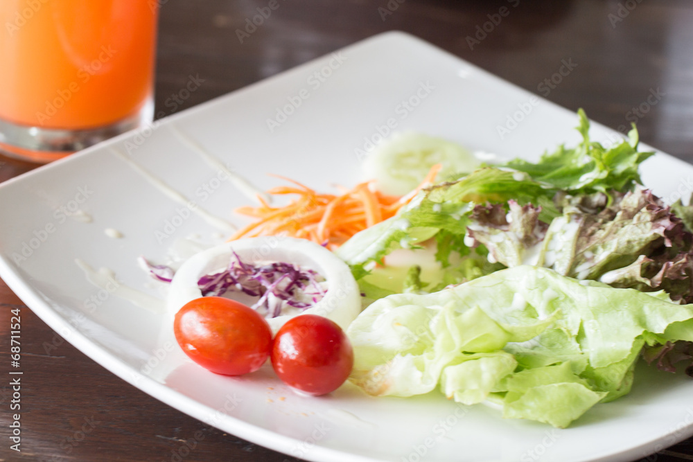 vegetable salad vegetable salad