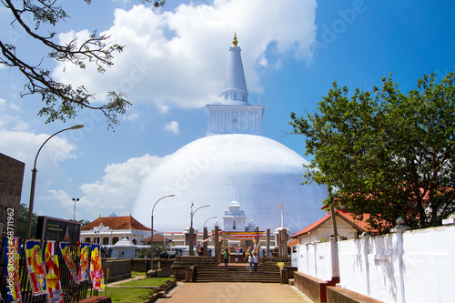 Mirisavatiya Dagoba Stupa, Anuradhapura, Sri Lanka photo
