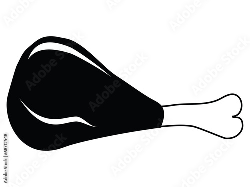 chicken leg icon