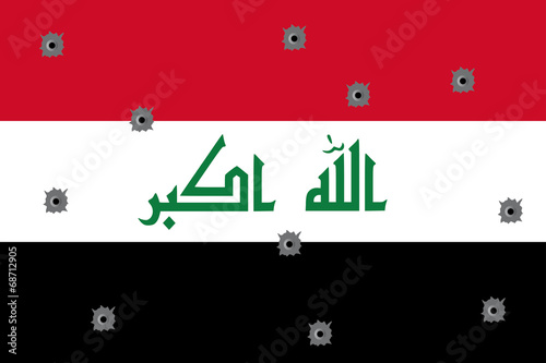 Fahne Irak