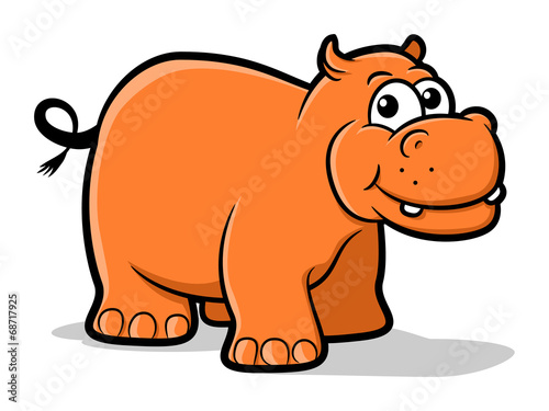 Hippo Cartoon © graphicgeoff