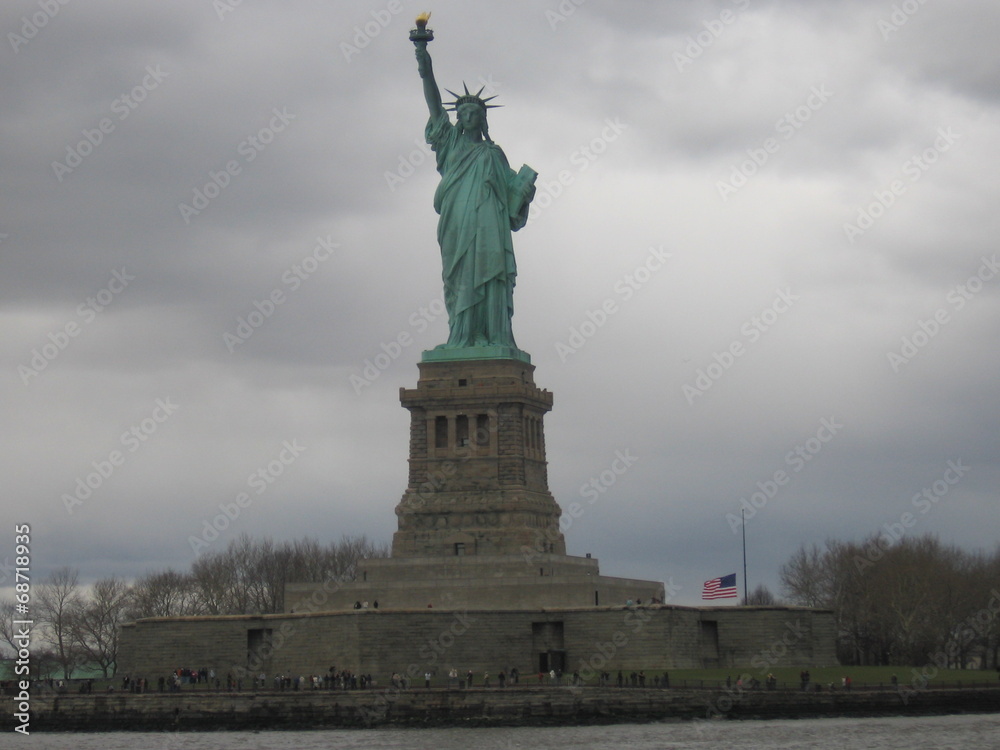Obraz premium statua della libertà