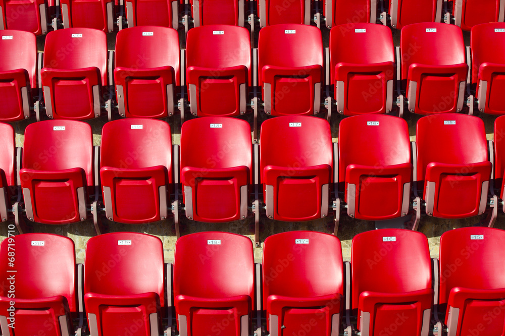 Naklejka premium Stadium Seating
