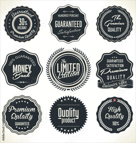 High Quality Labels Set