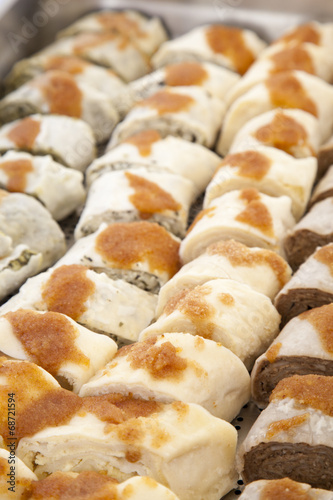 Ajdovi struklji, tasty sweet traditional Slovenian cuisine