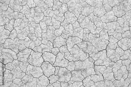 cracked soil