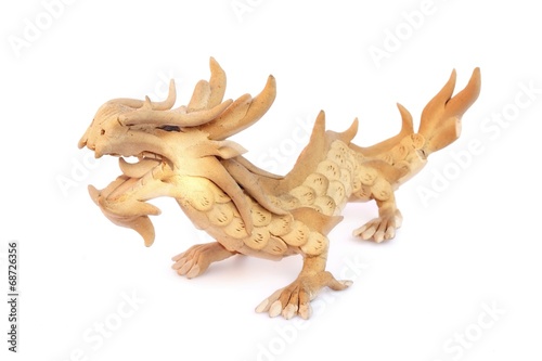 oriental dragon figurine