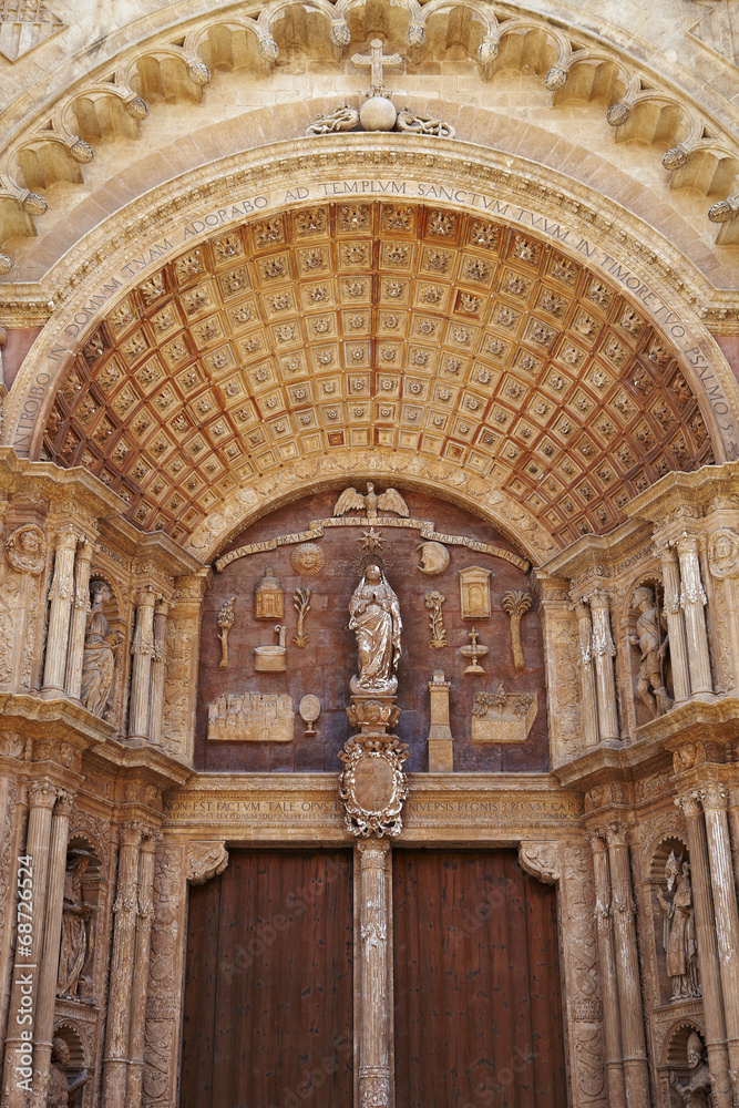 Tor, Kathedrale La Seu, Palma, Mallorca