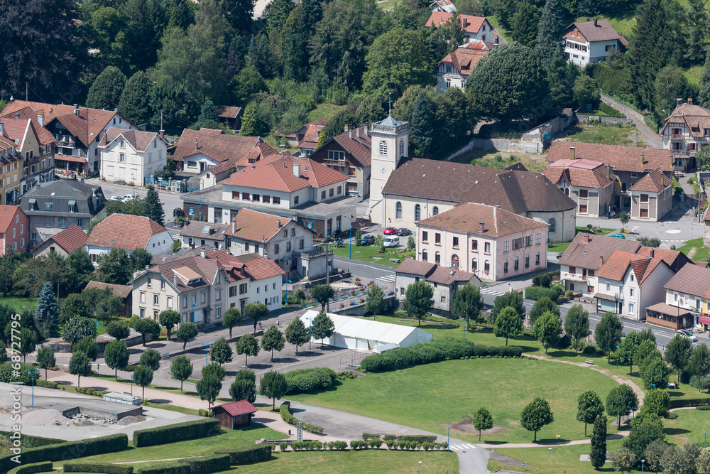 Fototapeta premium village des Vosges