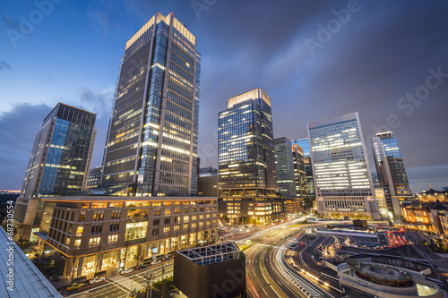 Tokyo, Japan at Marunouchi Business District © SeanPavonePhoto