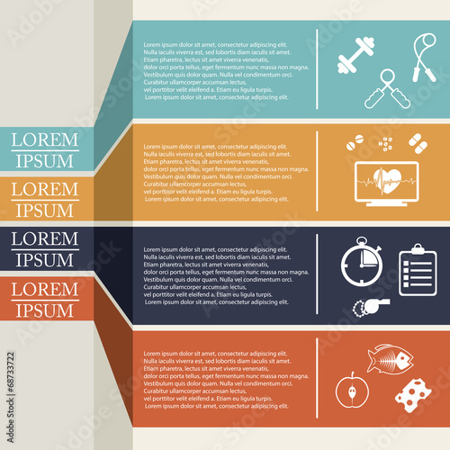 Fitness infographic
