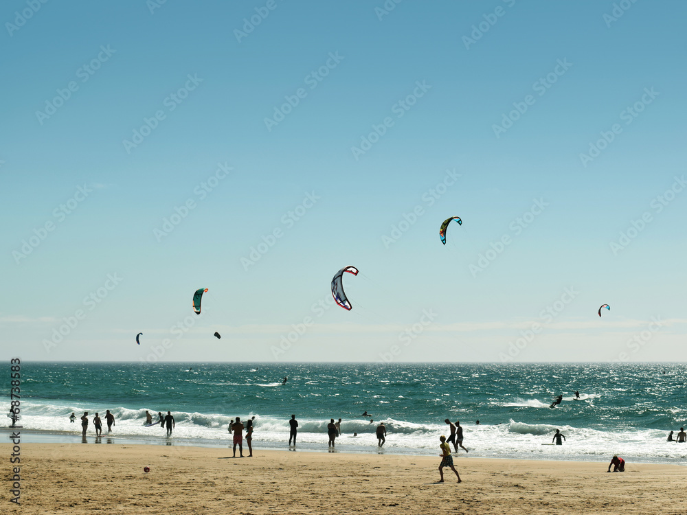 Obraz premium Beach-Aktivity