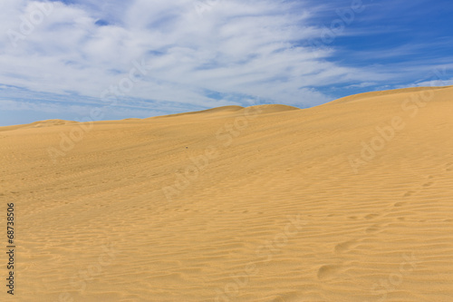 Maspalomas Duna - Desert in Canary island Gran Canaria