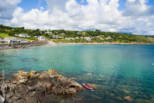 Coverack Harbour, Cornwall. photo