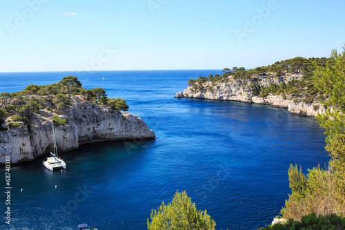 Calanques of Port Pin in Cassis, Provence, France