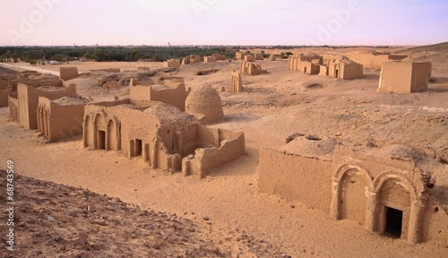 El Bagawat Cemetery, Kharga Oasis, Egypt