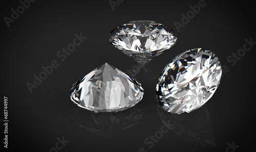 Diamond. Fashion Jewelry background