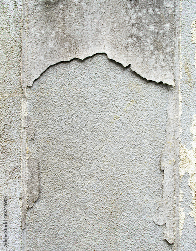 Abrasive Blot on wall Concrete