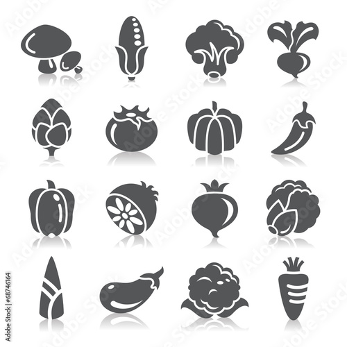 Vegetables Icons