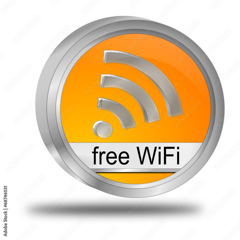 free WiFi Wlan Button free WiFi Wlan Button