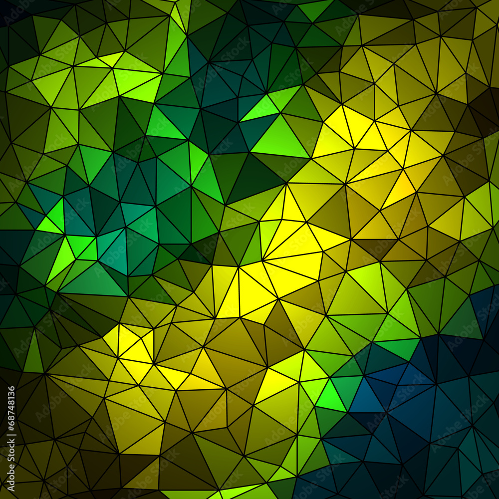 Abstract Geometrical Multicolored Background
