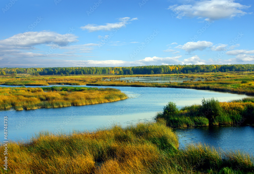 River Solonnitsa, autumn