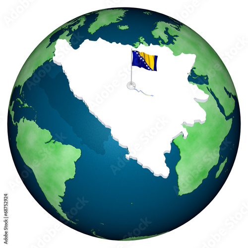 Obraz na plátně Bosnia ed Erzegovina Mondo_001