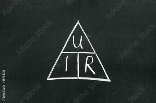 Ohm's Law triangle