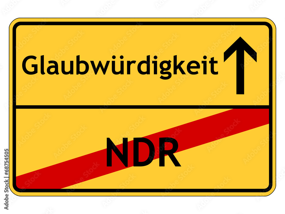 Glaubwürdigkeit des NDR Glaubwürdigkeit des NDR
