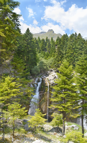 waterfalls in Thedoriana Artas - Greece photo