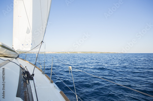 Sailboat - stock image © yenisanat