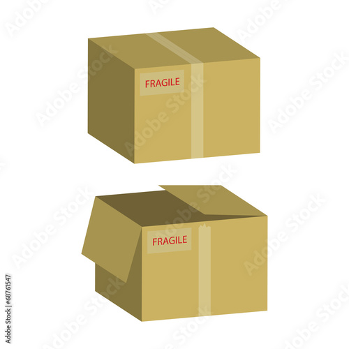 Cardboard boxes