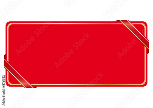 red design element