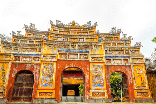 Vietnam temple at Hue city, Vietnam