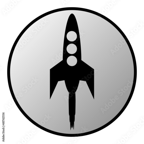 Starting rocket button