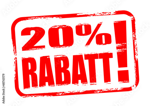 20 % Rabatt