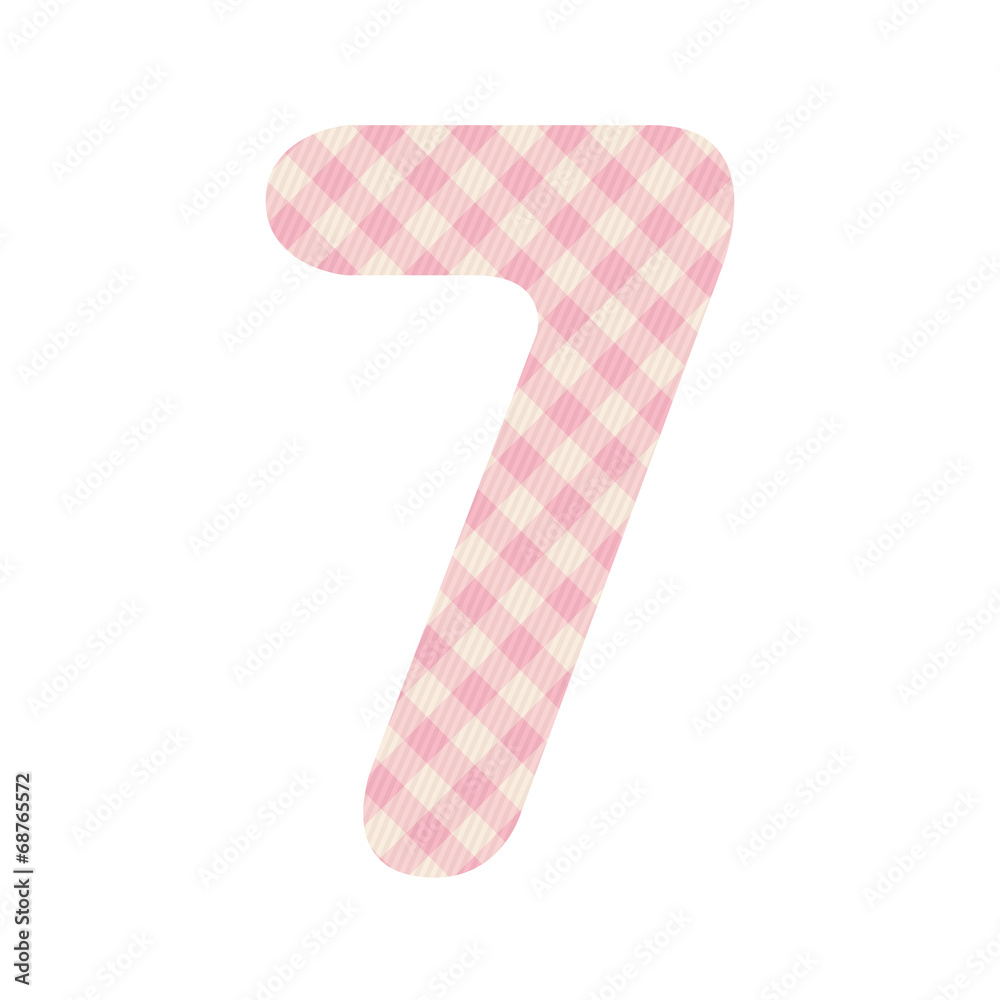 Pink squares pattern number seven Pink squares pattern number seven