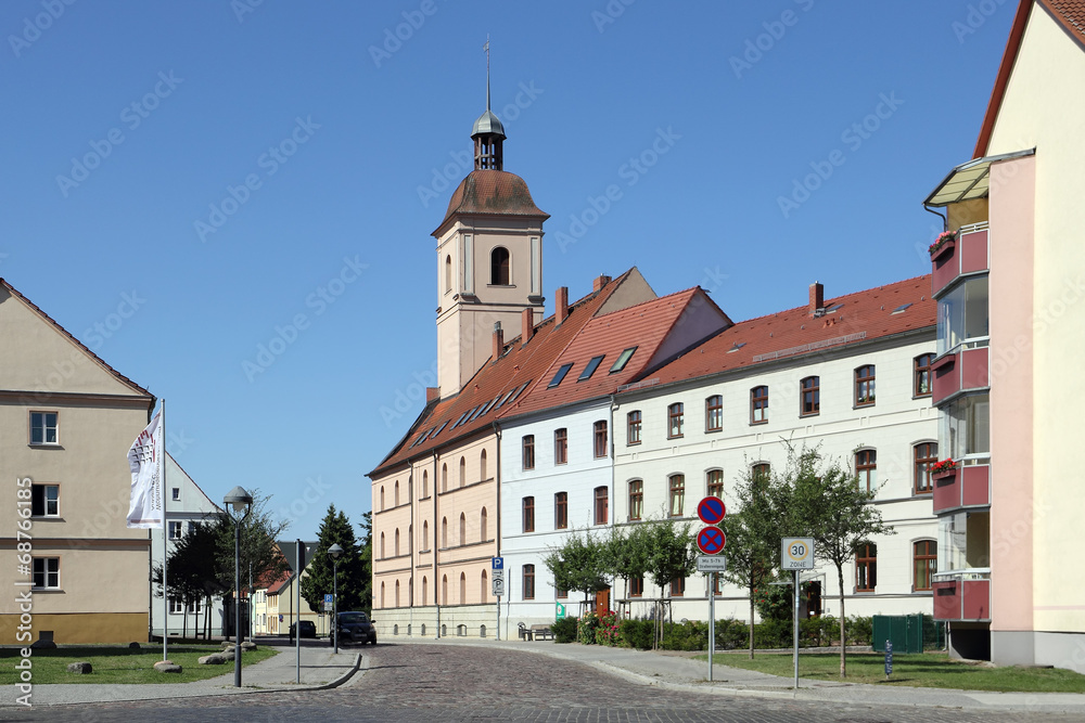 Obraz premium Die ehemalige Garnisonskirche in Anklam