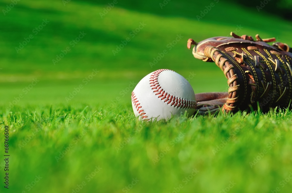 Outdoor baseball - obrazy, fototapety, plakaty 