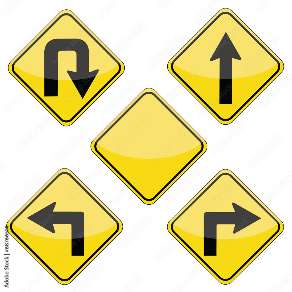 road signs pack in vector format road signs pack in vector format
